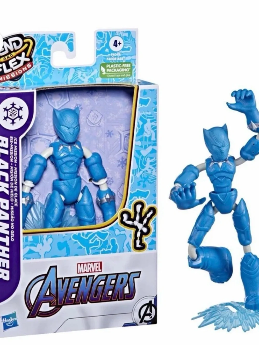 Marvel Avengers BEND & FLEX 6” (approx) FIGURES. INCLUDES FIGURINE & ACCESSORY.